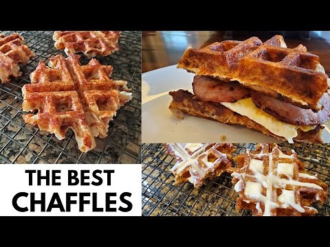 The BEST Chaffle Recipe No Eggy Taste Savory Chaffle Recipe Plus Bonus Pumpkin Spice Chaffle