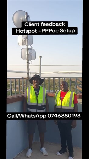We got very good client feedback on our project. We do large scale deployment of Hotspot and Pppoe infrastructure .#starlinkinkenya #hotspot #starlinkinternet