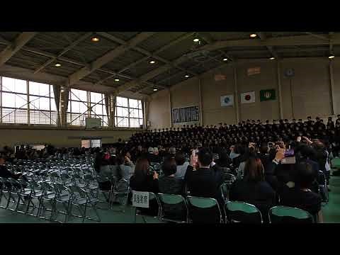 卒業式合唱「正解」186人の感動の歌声