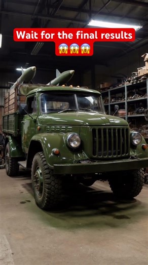 I Restored a Destroyed War Truck From Battlefield to Beast! 🚛🔥