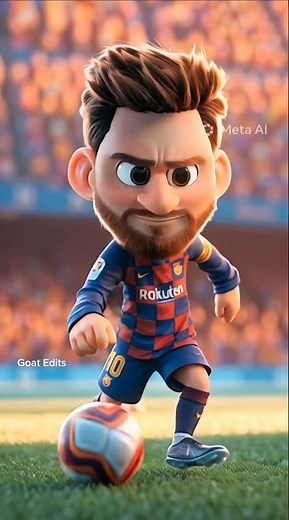 Messi's Football Journey ⚽🏆 | 3D Pixar Animation | Football Shorts