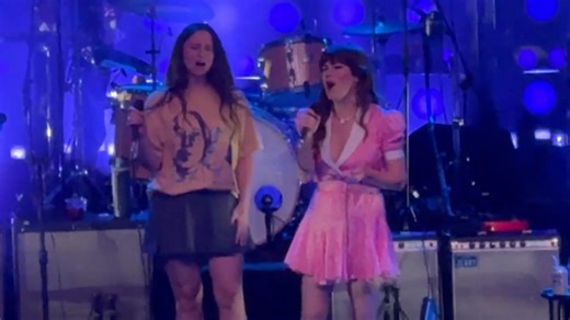 See Rilo Kiley Bring Out Waxahatchee for 'With Arms Outstretched' at L.A. Show