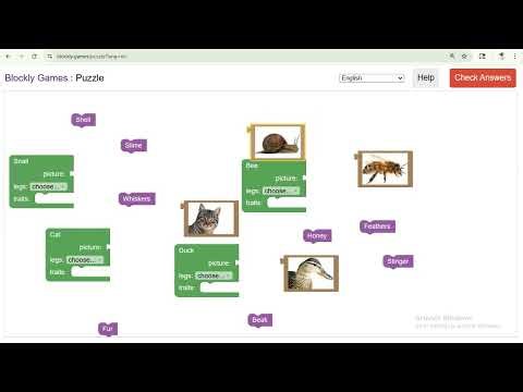 2. Blocky games for puzzle and bird. l Kids coding | Game development | Programming