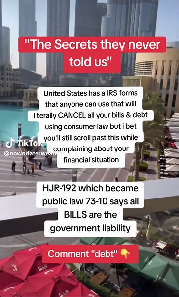 start canceling and discharging your debts and bills now with Consumer law information can change your situation I'm a living testimony of living debt free and traveling without debt and you can do it to!!! just ask #debtpayoff #credit #f #consumerlaw #fypシ #xyzcba #debt #debtfree #debtcancellation #FYP #Foryou #debtfreejourney