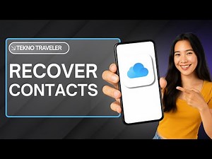Recovery Contacts iCloud on iPhone