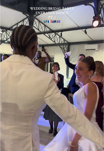 I love looking back at my wedding videos 🥹 #wedding #weddingdance #weddingentrance #weddingtiktok #congolesewedding #bridalparty #bridalpartyentrance