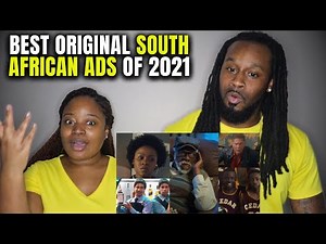 American Couple Reacts "The 10 Best Original South African Ads (2021 Edition)"