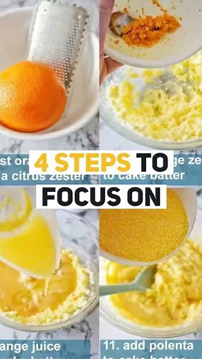 Orange Polenta Cake