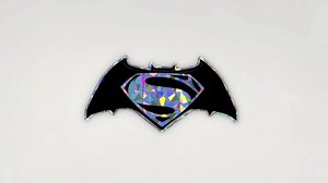 Elektroplate Officially Licensed DC Comics Batman Superman Automotive Silver Reflective Domed Decal (4" x 2") 3D All Weather Sticker for Car, Water Bottle, Laptop, Phone and More | Made in USA