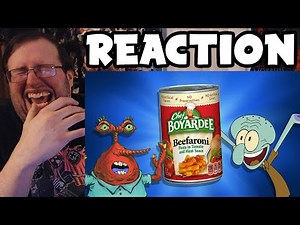 Gor's "Squidward needs some Beefaroni by Uncle Al" REACTION