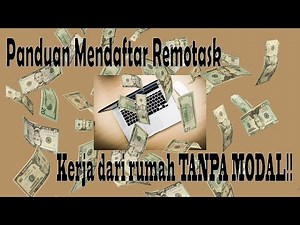 Remotasks Tutorial - Cara Mendaftar Pertama Kali