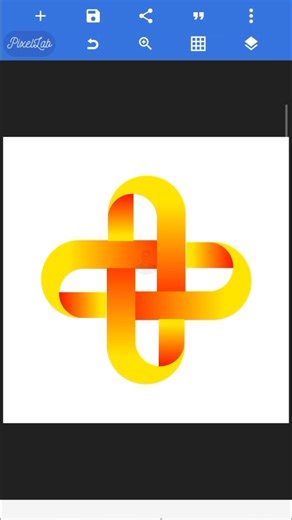 Logo Design in Pixellab #pixellab #pixellabtutorial #pixellabediting #pixellab_logo #logo #shorts