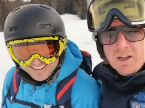 How to use a T-Bar when skiing