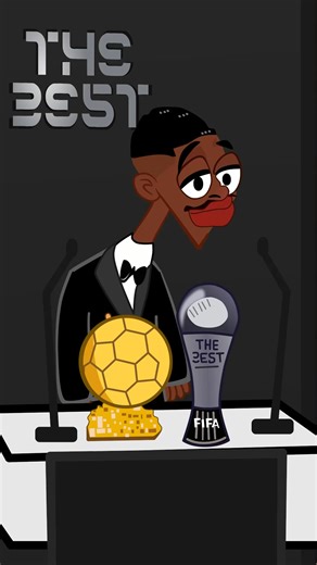 Body Animation on Instagram: "Dembele literally did this after winning The best🤣🙏 . ##dembelè #thebest #mbappe #yamal"