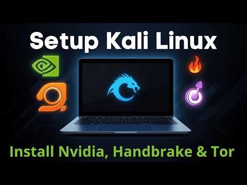 Installing Software Drivers in Kali linux