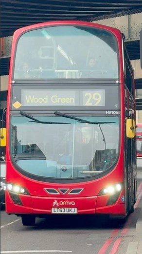 London Bus Route 29 To Wood Green 🇬🇧🚎 || #londonbuses #woodgreen #29 #finsburypark