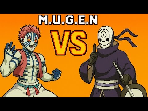 Akaza VS Obito! | Demon Slayer x Naruto Shippuden | Jump Force MUGEN V14