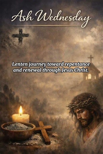 Ash Wednesday Prayer #prayer #love #ashwednesday #ashwednesday2026 #jesus