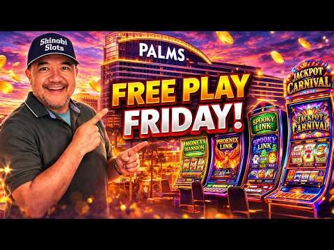 FREE Play Friday! Using What I Won in the Battle of the West slot tournament at the Palms casino!