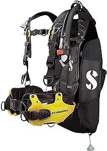 SCUBAPRO Hydros Pro Women's BCD w/BPI, Yellow, XS-S