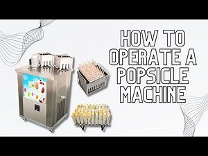 How to Use The Popsicle Ice Machine