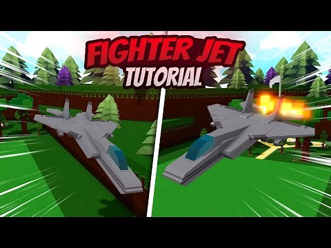 FIGHTER JET Tutorial!! - Build a Boat for Treasure