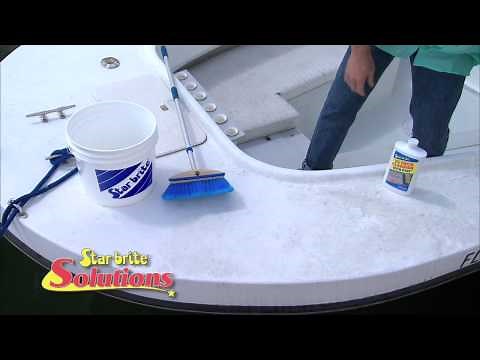 How to Wash a Boat with Non Skid Deck Cleaner