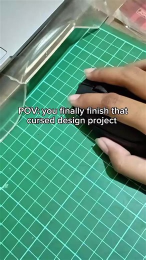 POV: you finally finish that cursed design project #graphicdesign #fyp