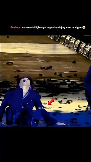 Jimin fell on stage during concert💔|#bts #kpop