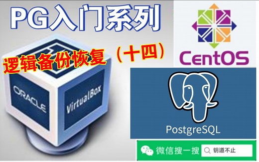 〖PG入门系列〗PostgreSQL的逻辑备份恢复（十四）