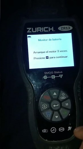 HOW TO TEST BATTERY WITH SCANNER