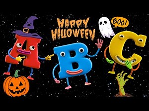 Halloween ABC Song! Fun Spooky Alphabet Learning for Kids & Toddlers