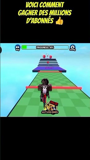 Voici comment faire pour gagner plein d'abonnés #roblox