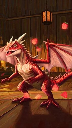 Strawberry deadly Nader dragon fruit, pet.