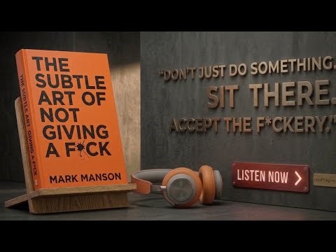 The Subtle Art of Not Giving a Fck Summary — Stop Caring About The Wrong Things | The Book Brief