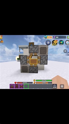 Working Duplication Glitch in Skyblock 🤯 | Blockman Go #shorts #BlockmanGo #Skyblock