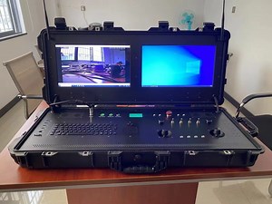 [Hot Item] Dual Screen Large Drone Ground Control Station Camera Drone Wireless Smart Remote Controller