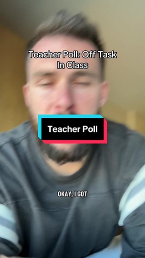 Teacher Poll: Off Task In Class