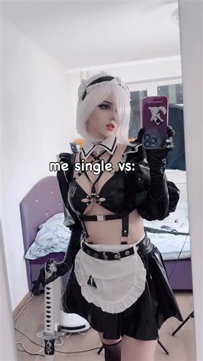 Lei | 2B is here ! 🖤 - My YouTube: ASMR Lei 🌙 #cosplaygirl #animegirl #cosplayer #fyp #anime #cosplay #goth #gothic #alt #alternative... | Instagram