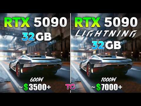 RTX 5090 vs RTX 5090 Lightning Z - Test in 12 Games | 4K