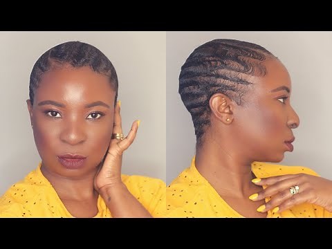 How To Finger Waves On Short Hair | South African YouTuber