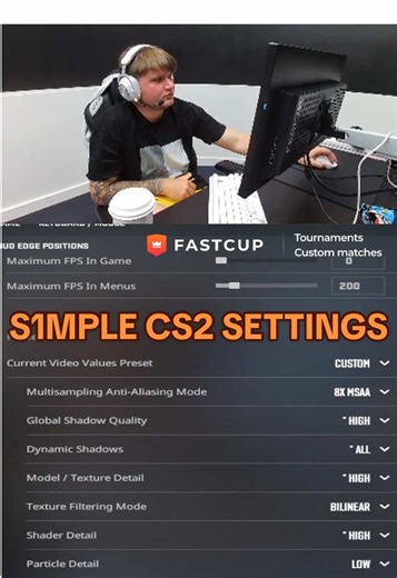 Optimizing S1MPLE CS2 Settings for Better Gameplay