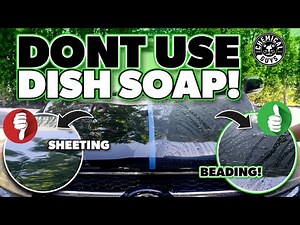 Why a dish soap car wash is a BAD idea (and what to do instead!)