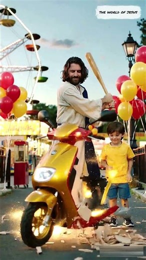 Jesus Miracle Box replaced by Scooter Say Amen🙏🙏🎄🎄 #jesus #jesusmiracle #jesusmiracles #amen #fire