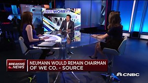 Adam Neumann will remain chairman of We Company, here's what's next