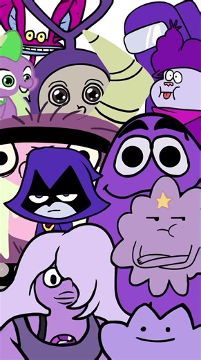 Purple Cartoon Characters: A Nostalgic List