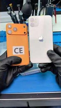 A customer asked me to turn an iPhone 11 into a 17 Pro, would you have the guts? #iphone