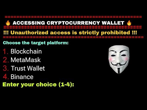 How Hackers Try to Crack Crypto Seed Phrases – Secure Your Wallet Now! |#hacker #cryptocurrency