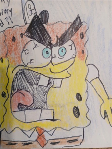 Squidward wasn't laughing anymore after what Spongebob did to him - A Talon Tal Krusty Krab Horror Comic Strip #tal_on #spongebob #mrkrabs #squidward #nightmarefnaf