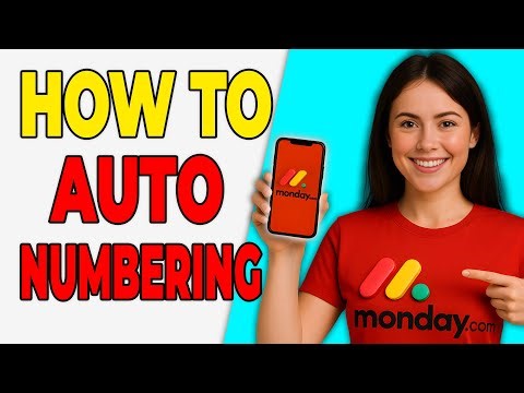 How To Use Auto Numbering On A Board In Monday.com (Item Indexing 2026)